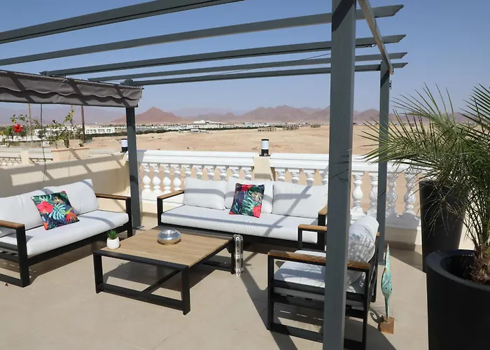 Private Sea View Penthouse New Pool And Jacuzzi In Montazah Appartamento Sharm el Sheikh
