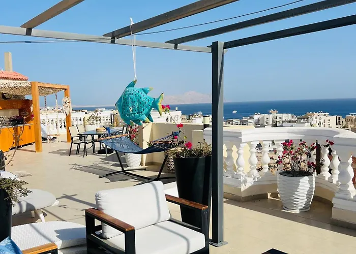 Private Sea View Penthouse New Pool And Jacuzzi In Montazah Appartamento Sharm el Sheikh